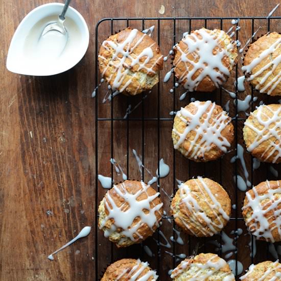 Oatmeal Golden Raisin Muffins