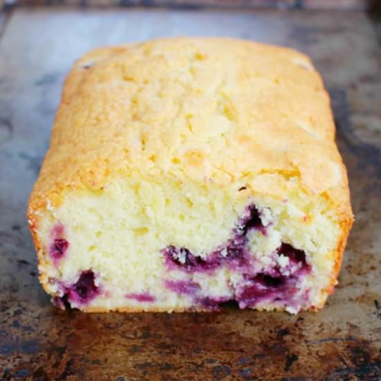 Blueberry Pound Cake