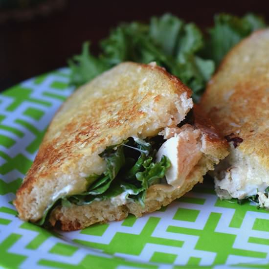 Chicken Caesar Grilled Cheese