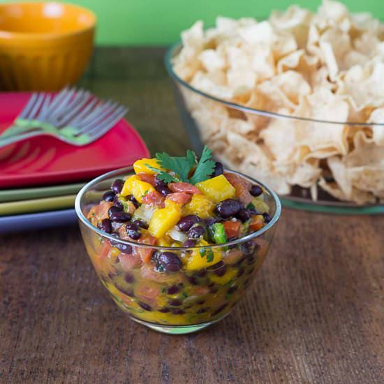 Spicy Mango Pico de Gallo Salsa