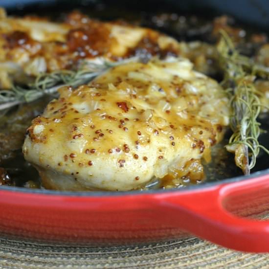 Easy Baked Honey Mustard Chicken