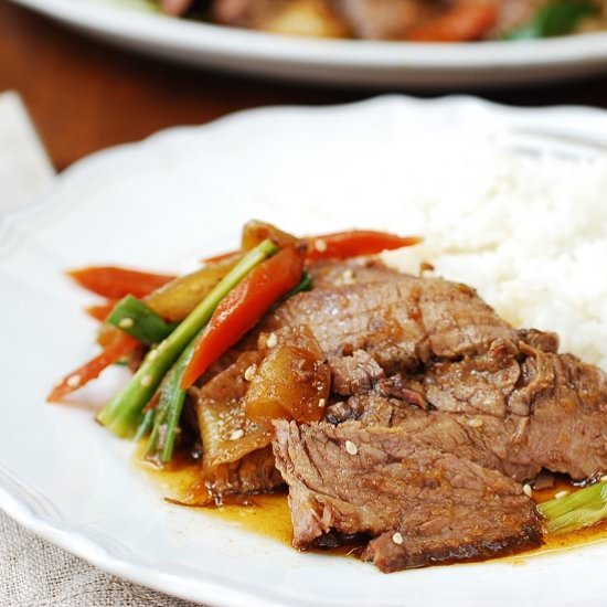 Slow Cooker Bulgogi