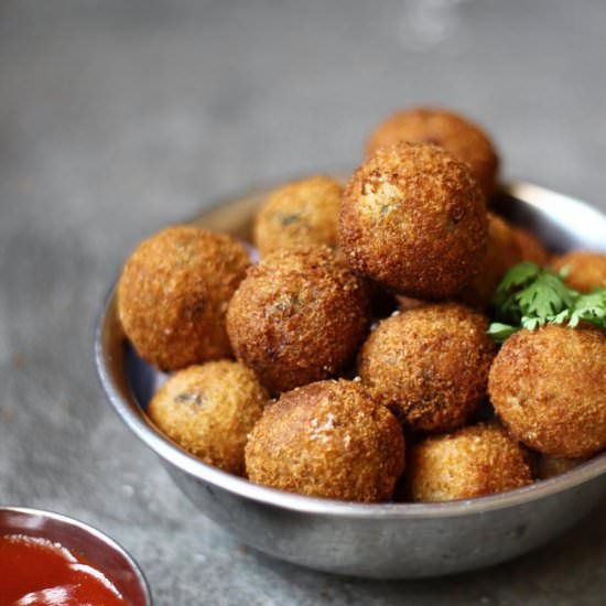 Crispy Fried Fish Balls