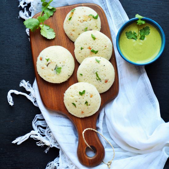 Instant Rava Idli