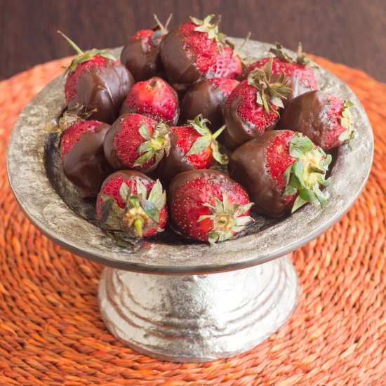 Chocolate Coated Strawberries