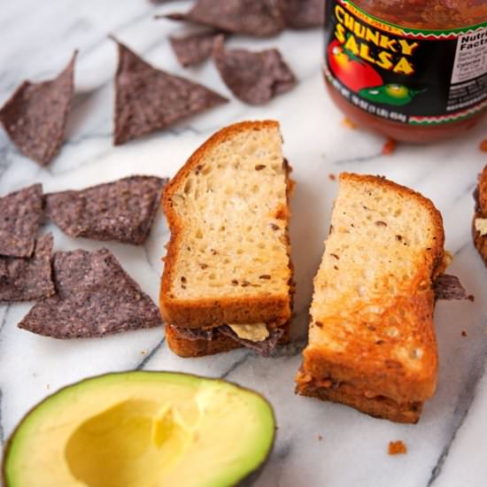 Chips & Salsa Grilled Cheese