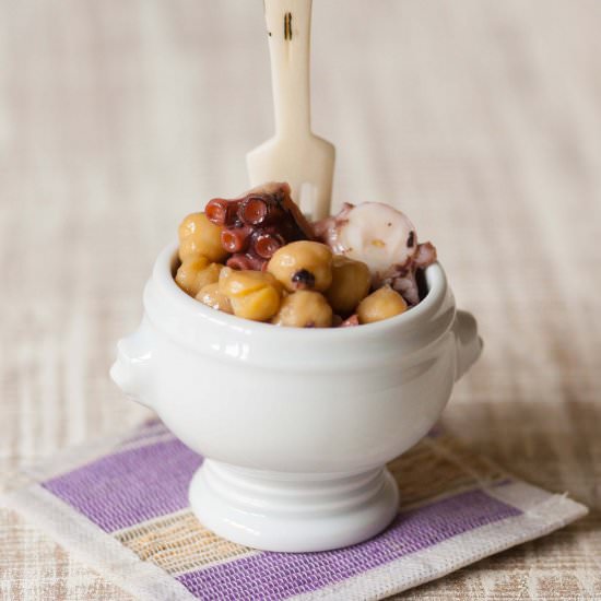 Octopus and Chickpeas