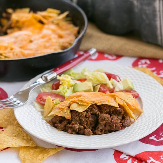 Skillet Taco Pie