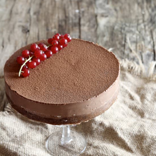 No Bake Chocolate Cheesecake