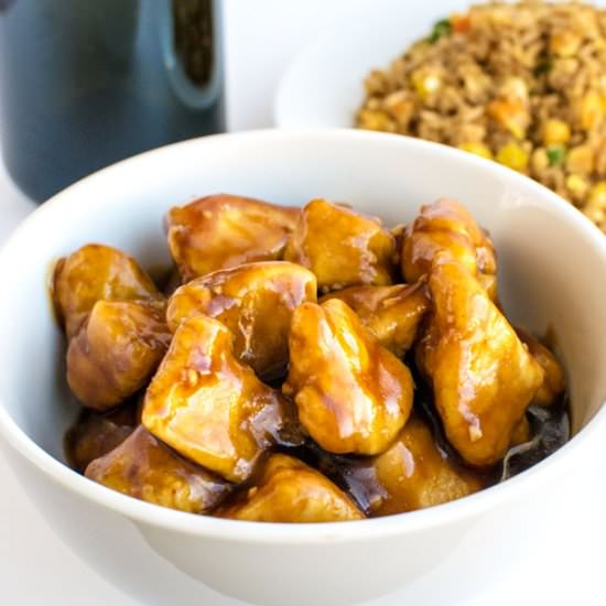 Honey Sriracha Chicken