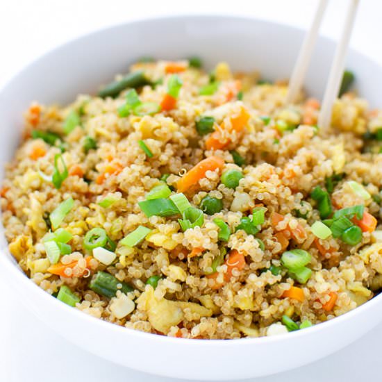 Easy Quinoa Fried Rice