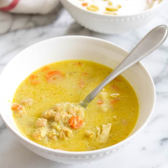 Coconut Curried Soup