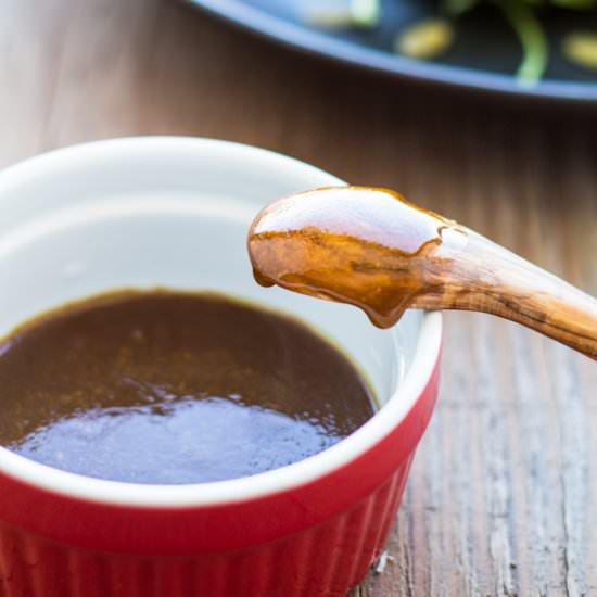 Maple Mustard Balsamic Dressing