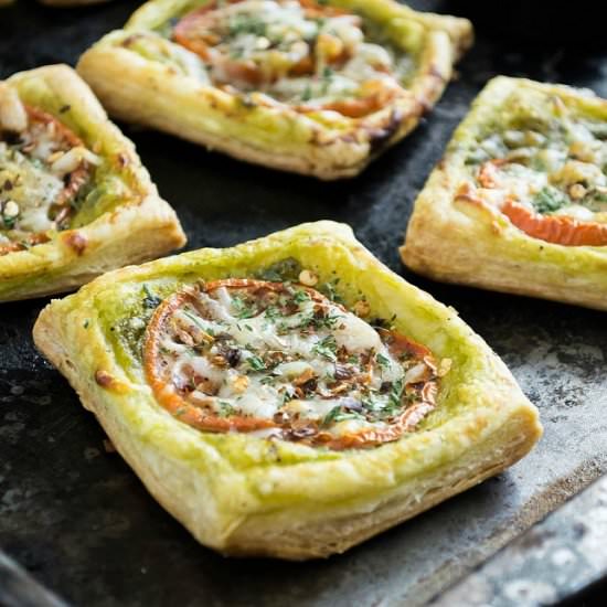 Tomato Pesto Tarts