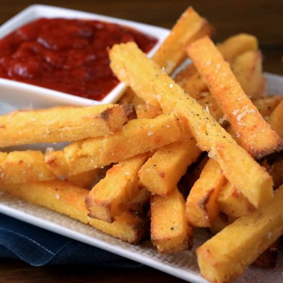 Parmesan Polenta Fries