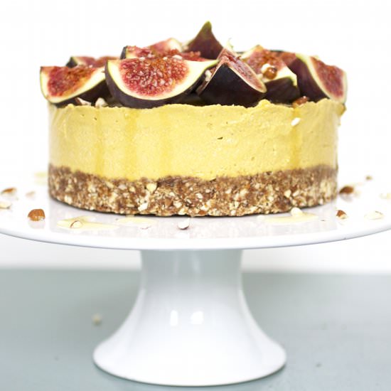 Mango and Fig Cheesecake