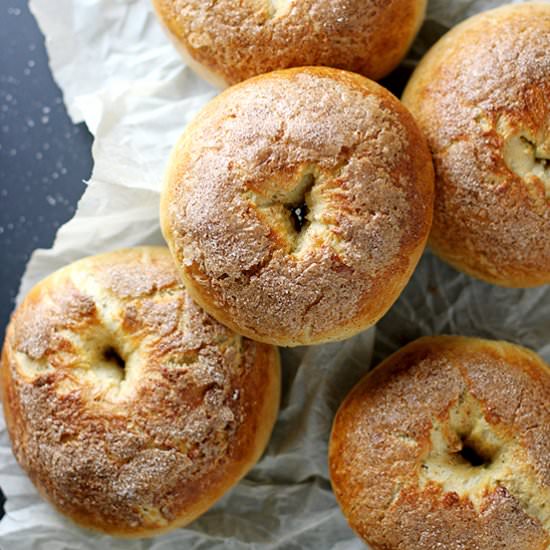 French Toast Bagels