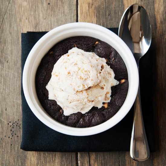 Chocolate PB Chip Pizookie