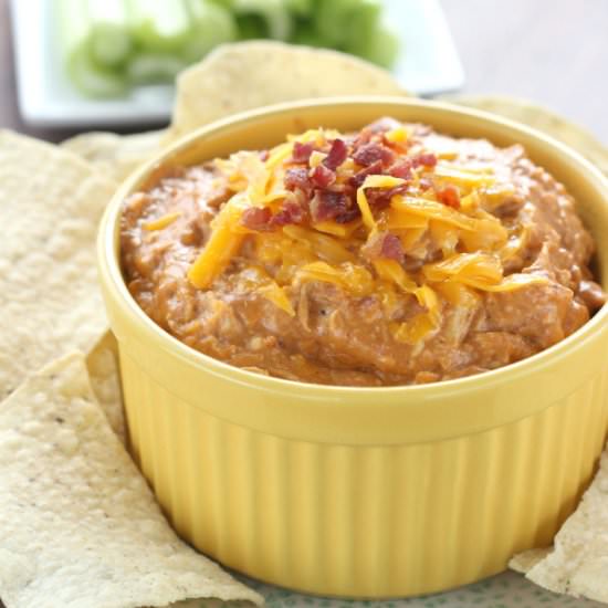 Slow Cooker BBQ Bacon Chicken Dip