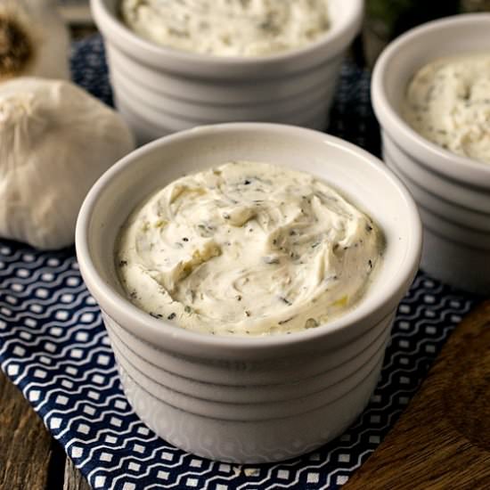 Homemade Boursin Cheese