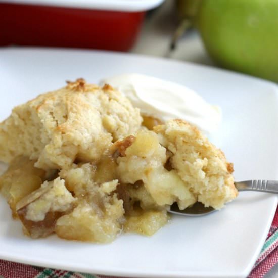 Apple and Pear Cobbler