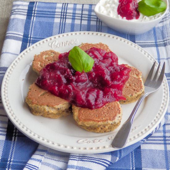 Quinoa Almond Fritters