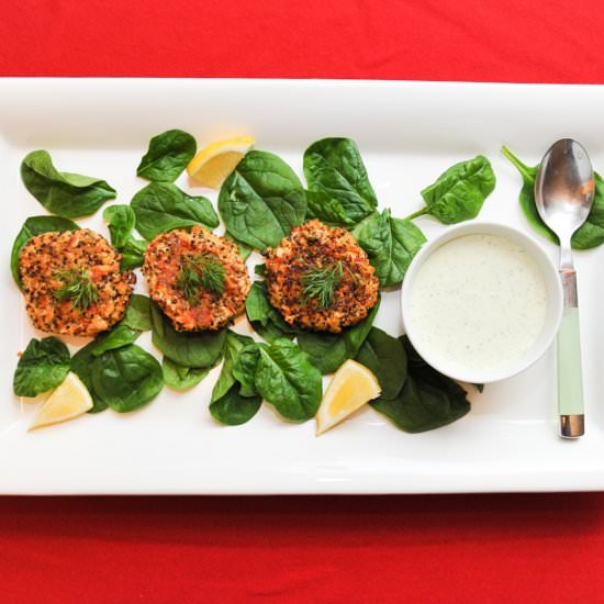 Savory Salmon Cakes