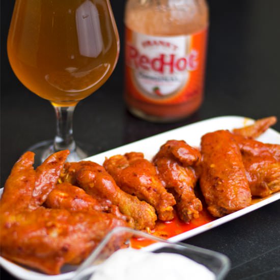 6 Minute Red Hot Wings
