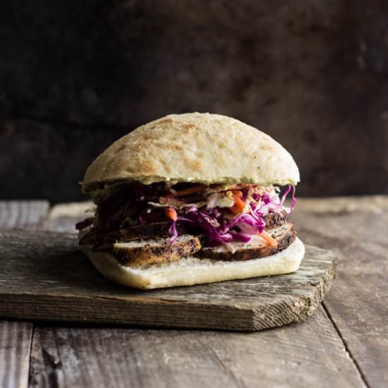 Coffee Crusted Chicken Sandwich