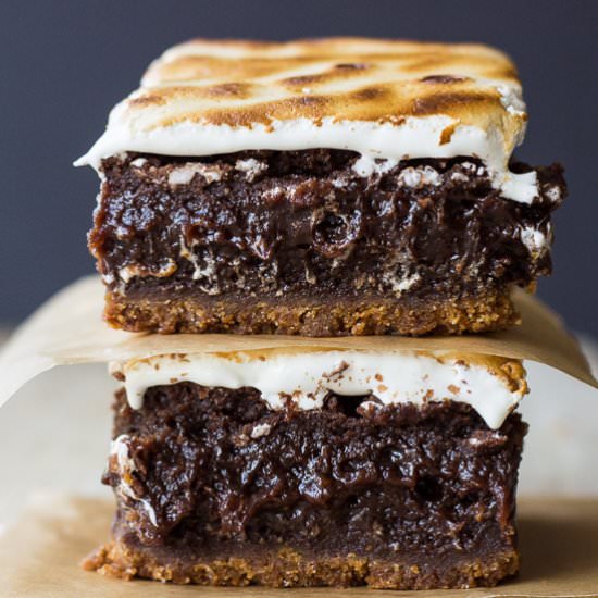 Decadent S’mores Brownies