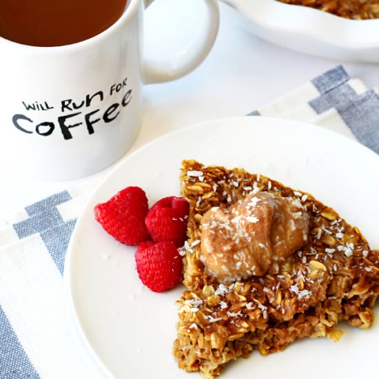 Coffee Baked Oatmeal