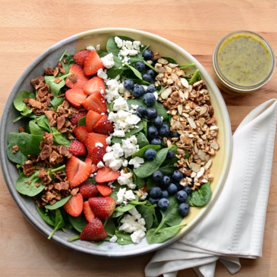 Berry Spinach Salad