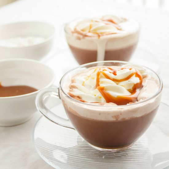 Salted Caramel Hot Cocoa