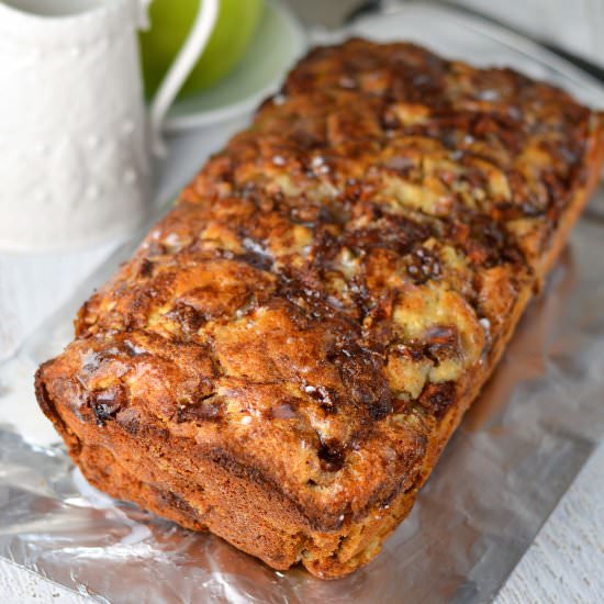 Apple fritter bread
