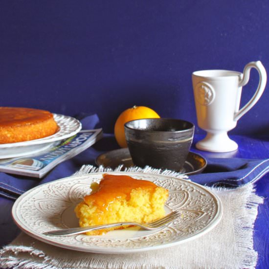 Triple orange cake