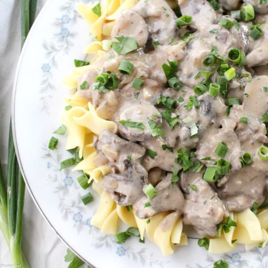 Quick and Easy Beef Stroganoff