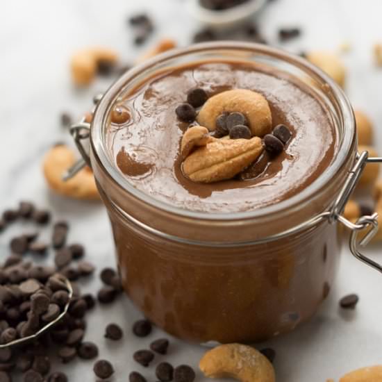 Salted Dark Chocolate Cashew Butter