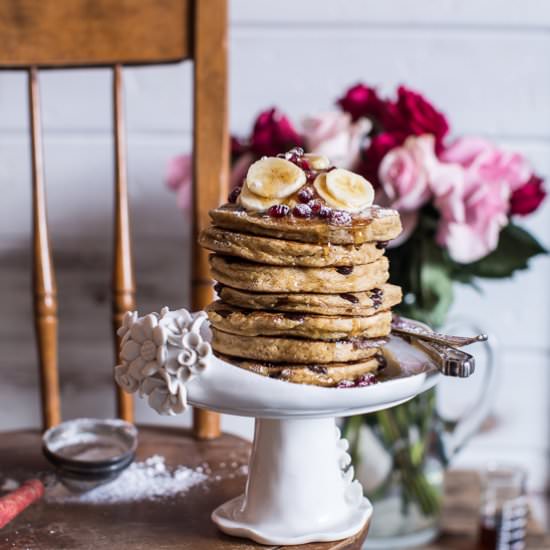 Chocolate Chip Banana Pancakes