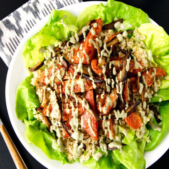 Vegan BLT Quinoa Salad