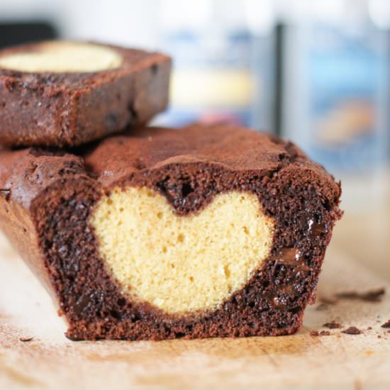 Chocolate Vanilla Cake