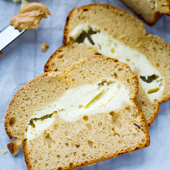 Peanut Butter Cheesecake Bread