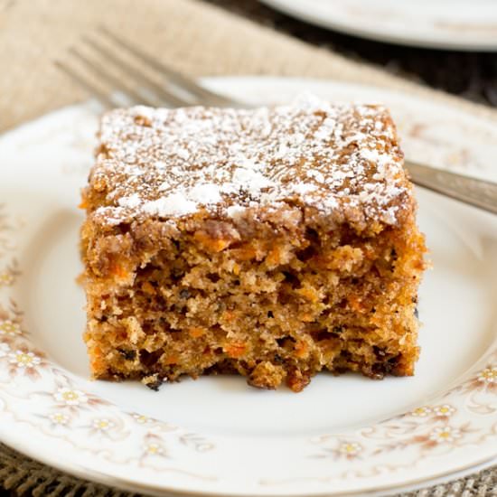 Carrot Walnut Cake