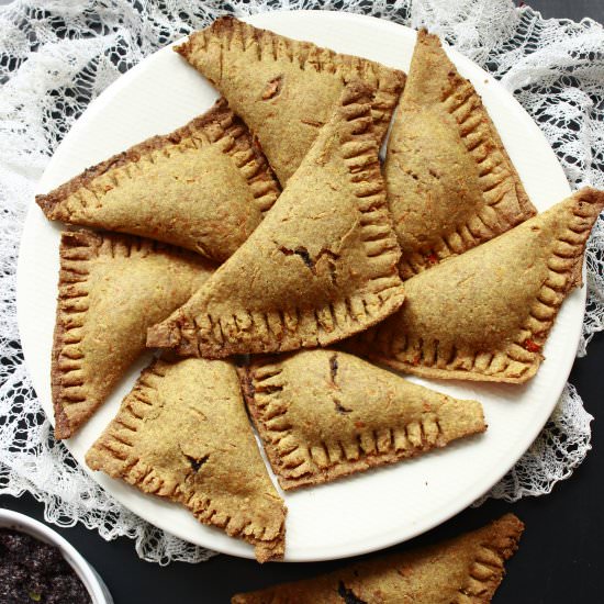 Carrot Hand Pies (vegan)