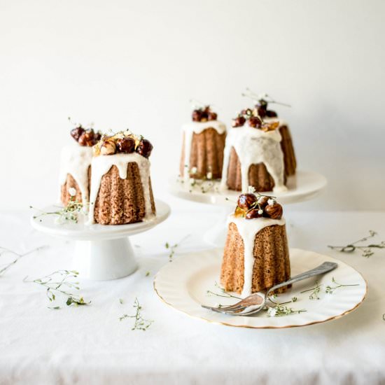 Beurre Noisette & Hazelnut Cakes