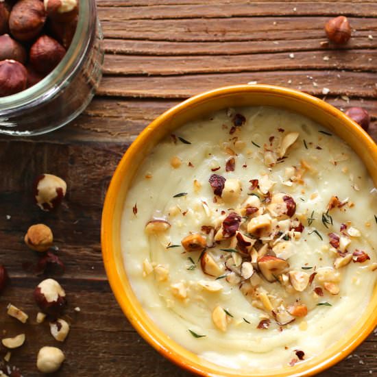 Hazelnut Mashed Potatoes
