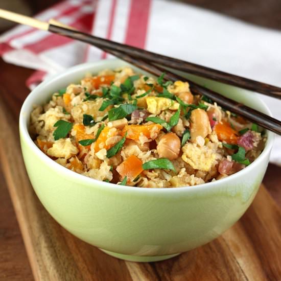 Cauliflower Pineapple Fried Rice