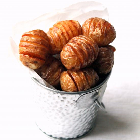 Mini Hasseback Fries