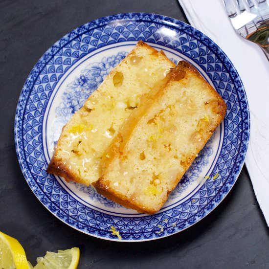 Lemon White Chocolate Pound Cake