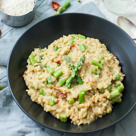 Easy Asparagus Risotto