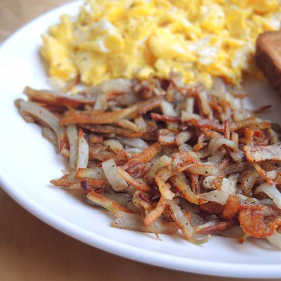 Perfect Crispy Homemade Hash Browns